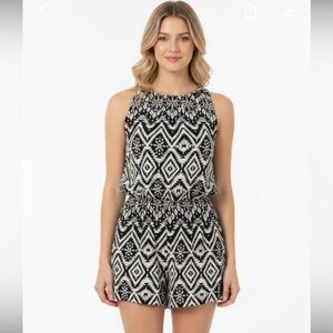 Speed control boho romper size large